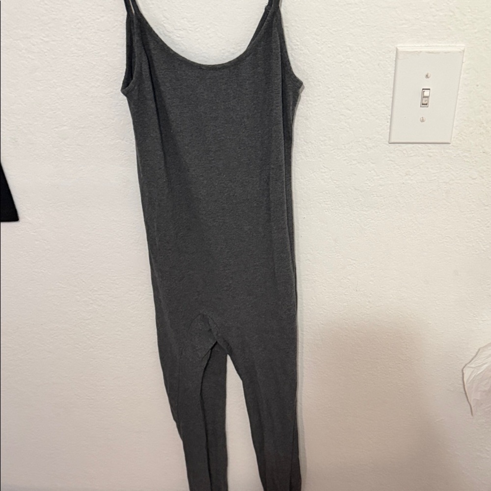 Women's Gray Jumpsuit
